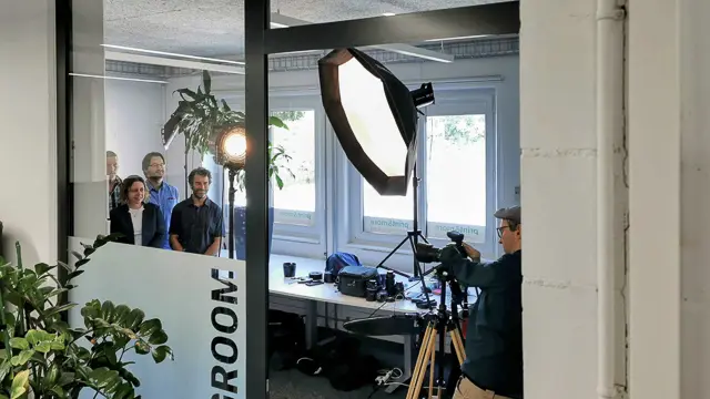 Making-Of Fotoshooting Nicolas Petit Fotografie