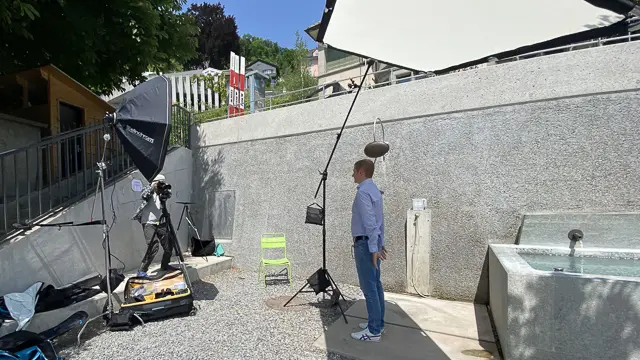 Making-Of Fotoshooting Nicolas Petit Fotografie